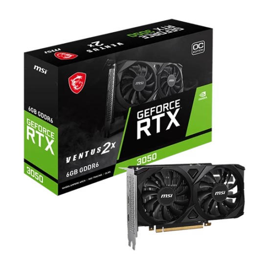 Msi RTX 3050 Ventus 2X OC 6GB